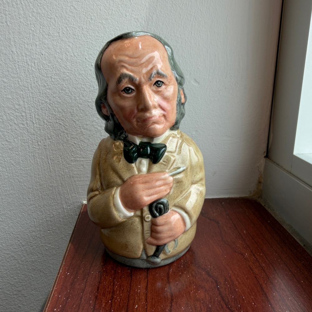 Royal Doulton Dr Pulse The Physician D6723 Doultonville Collection Character Jug